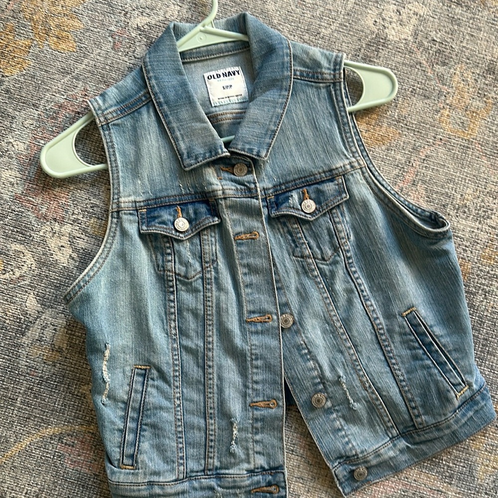 Blue Jean Vest